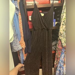 If by sea black gold jumpsuit. Size medium. NWT.